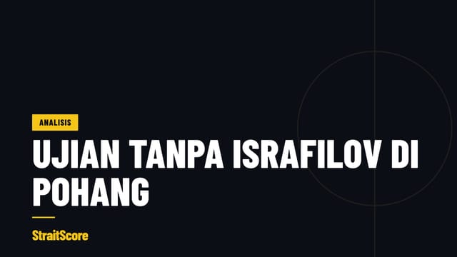StraitScore Analysis card: Pohang Steelers lawan Johor Darul Ta’zim, tanpa Israfilov