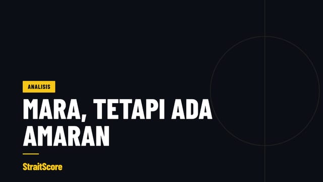 StraitScore Analysis card: Mara ke separuh akhir, tetapi ada amaran