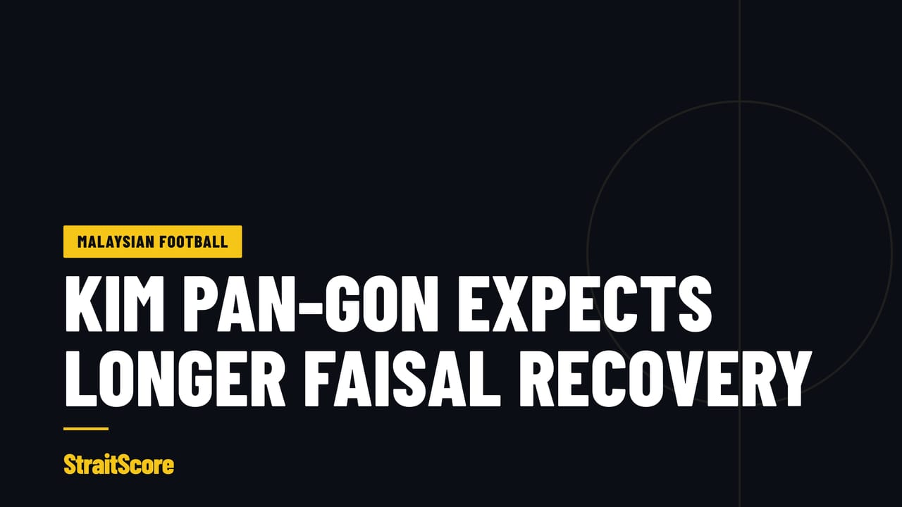 Headline graphic about Kim Pan-gon and Faisal's recovery before Selangor FC play Penang FC