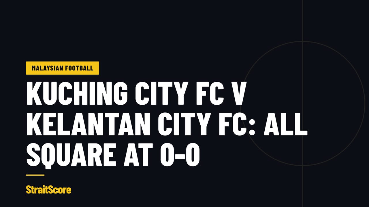 Headline graphic for Kuching City FC against Kelantan City FC in the Malaysia FA Cup quarter-final second leg