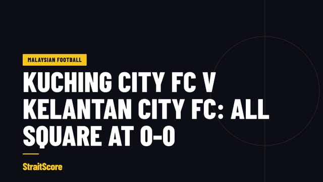 Headline graphic for Kuching City FC against Kelantan City FC in the Malaysia FA Cup quarter-final second leg