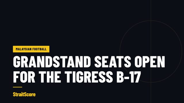 Headline graphic: Grandstand tickets added for the Malayan Tigress B-17 qualifiers at MP Selayang.