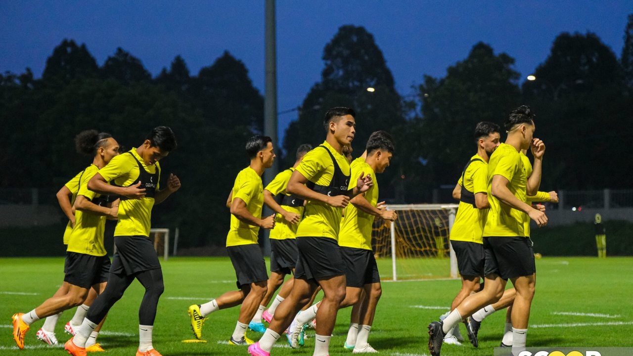 Harimau Malaya — archive football photograph