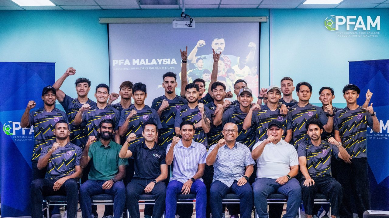 Professional Footballers Association of Malaysia (PFAM) — foto daripada hantaran rasmi