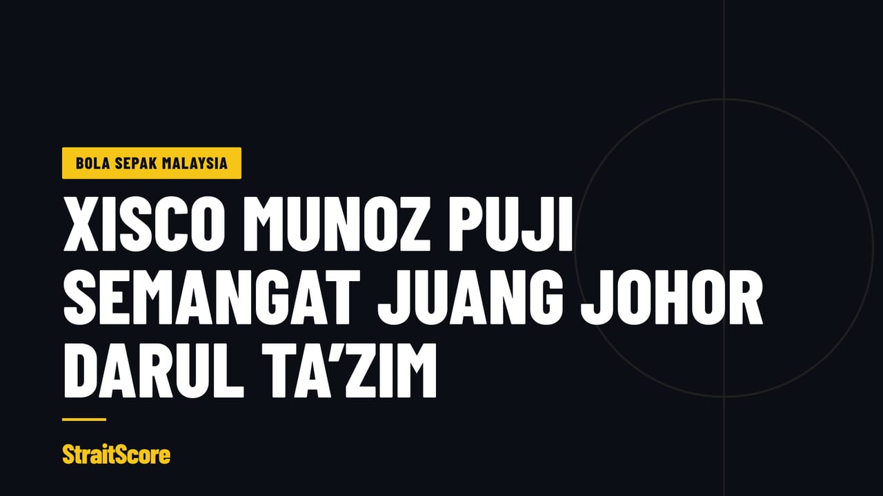 Kad tajuk: Xisco Munoz puji semangat juang Johor Darul Ta’zim